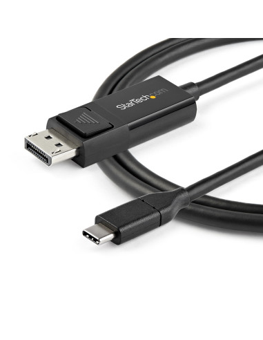 StarTech.com Cavo adattatore da USB C a DisplayPort 1.2 da 1m - Cavo video bidirezionale da DP a USB-C o USB-C a DP 4K 60Hz - HB