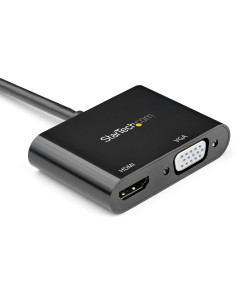 StarTech.com Adattatore DisplayPort a HDMI e VGA - 4K 60Hz 2
