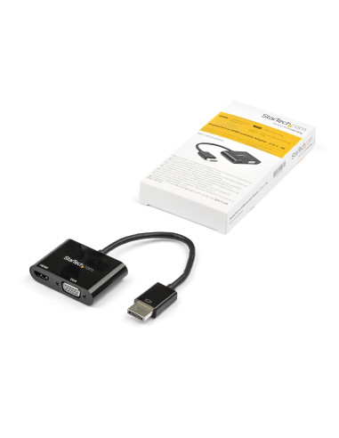 StarTech.com Adattatore DisplayPort a HDMI e VGA - 4K 60Hz