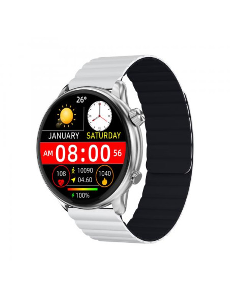 IMIKI TG2 3,63 cm (1.43") AMOLED 46 mm Digitale 466 x 466 Pixel Touch screen Argento