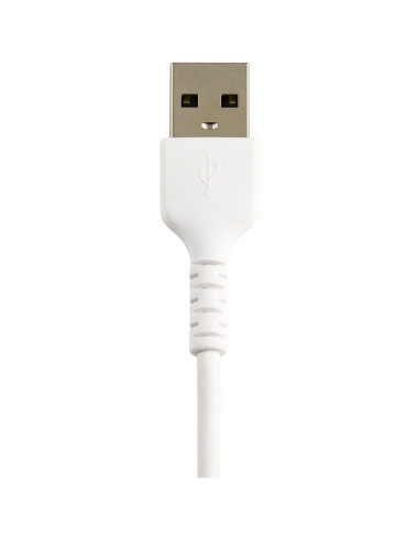 StarTech.com Cavo da USB-A a Lightning da 15cm bianco - Robusto e resistente cavo di alimentazione/sincronizzazione in fibra ara