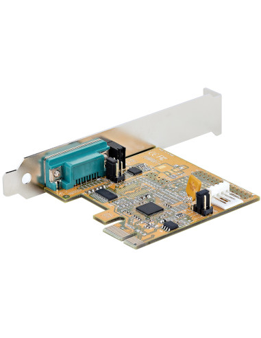 StarTech.com Scheda seriale PCI Express a 1 porta Scheda di interfaccia seriale da PCIe a RS232 (DB9), Scheda PCIe per PC con 16