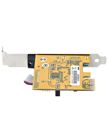 StarTech.com Scheda seriale PCI Express a due porte Scheda di interfaccia seriale da PCIe a 2x RS232 (DB9), Scheda PCIe per PC c