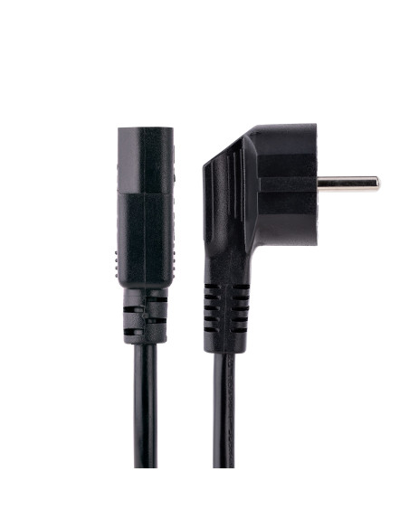 StarTech.com Cavo di alimentazione per PC da EU Schuko a C13 da 3 m, Cavo di corrente AC 250V 10A 18AWG, Cavo di ricambio con sp