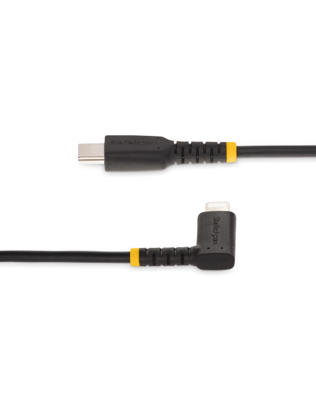 StarTech.com Cavo USB-C a Lightning da 2m - Cavo di ricarica/sincronizzazione da USB Tipo-C a Lightning in fibra aramidica resis