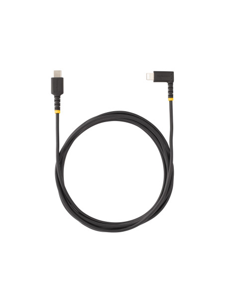 StarTech.com Cavo USB-C a Lightning da 2m - Cavo di ricarica/sincronizzazione da USB Tipo-C a Lightning in fibra aramidica resis