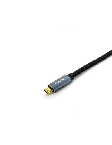 Equip 128357 Cavo USB 3.2 Gen 2 da C a C, M/M, 2,0 m, PD100W , 4K/60Hz, 10Gbps, nero