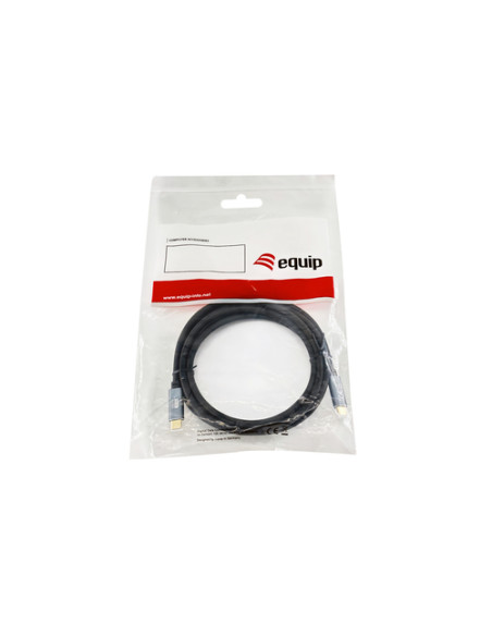 Equip 128357 Cavo USB 3.2 Gen 2 da C a C, M/M, 2,0 m, PD100W , 4K/60Hz, 10Gbps, nero
