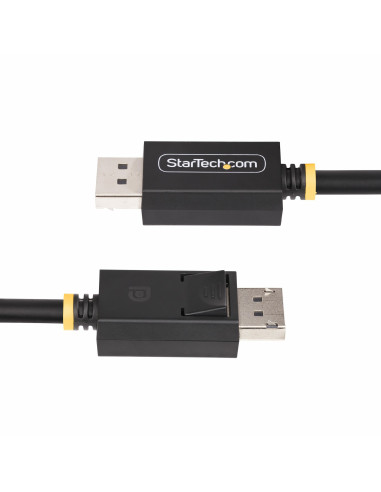 StarTech.com Cavo DisplayPort 2.1 da 2m, cavo DisplayPort DP40 certificato VESA con UHBR10/HDR/HDCP 2.2, 8K 60Hz/4K 144Hz w/DSC 