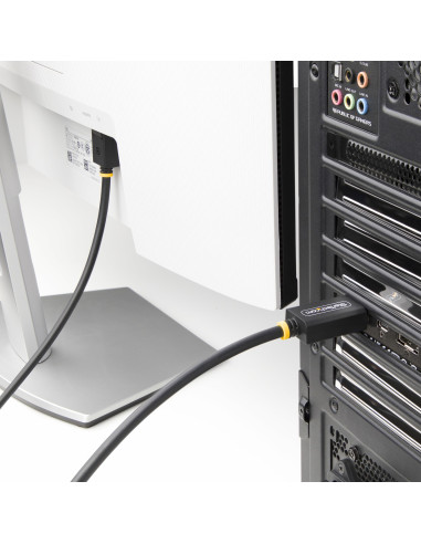 StarTech.com Cavo DisplayPort 2.1 da 2m, cavo DisplayPort DP40 certificato VESA con UHBR10/HDR/HDCP 2.2, 8K 60Hz/4K 144Hz w/DSC 