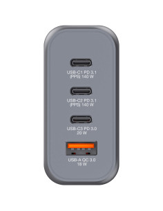 Verbatim GNC-140 Universale Nero, Grigio AC Ricarica rapida Interno 2