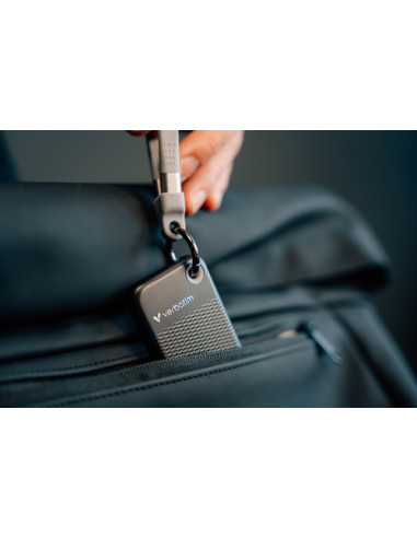 Verbatim Pocket SSD 2 TB USB tipo-C 3.2 Gen 2 (3.1 Gen 2) Nero, Grigio