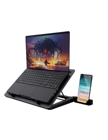Trust GXT 1125 Quno Supporto per computer portatile Nero 43,2 cm (17")