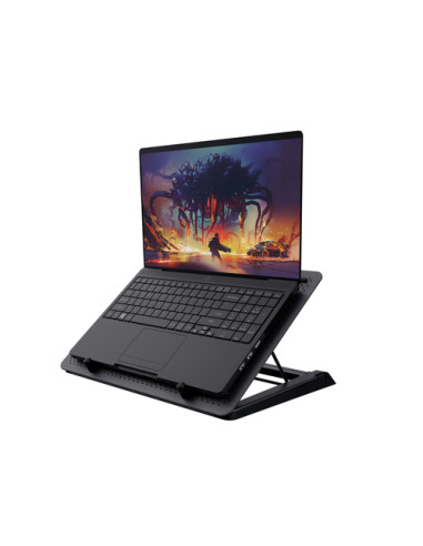 Trust GXT 1125 Quno Supporto per computer portatile Nero 43,2 cm (17")