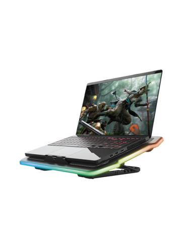 Trust GXT 1126 Aura base di raffreddamento per laptop 43,2 cm (17") 700 Giri/min Nero