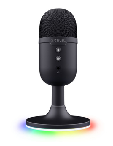 Trust GXT 234P Yunix Nero Microfono da tavolo
