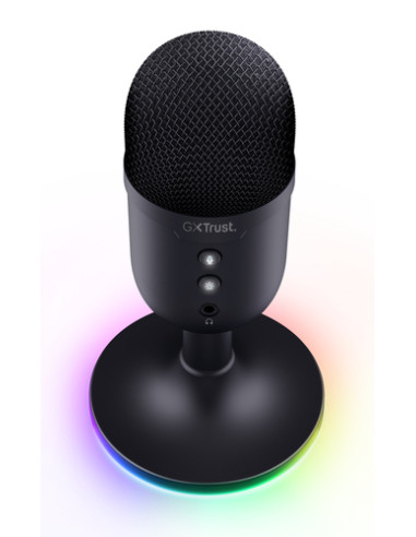 Trust GXT 234P Yunix Nero Microfono da tavolo
