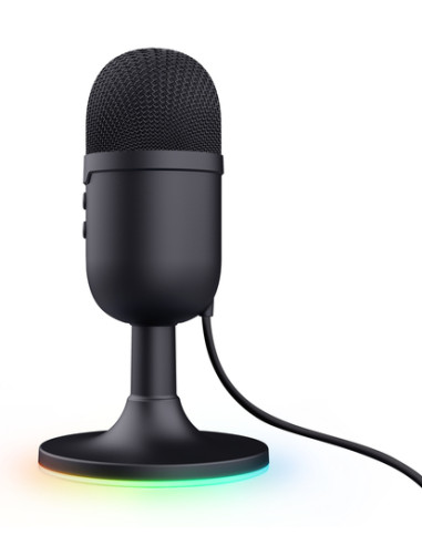 Trust GXT 234P Yunix Nero Microfono da tavolo