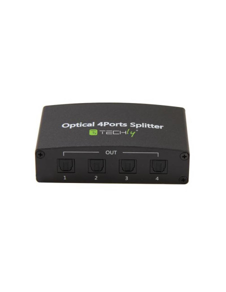 Techly Splitter Audio Digitale Toslink 4 Porte IDATA TOS-SP4
