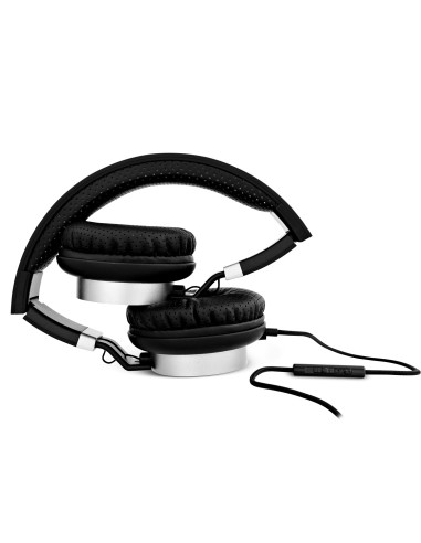 V7 Cuffie leggere - Nero/Argento