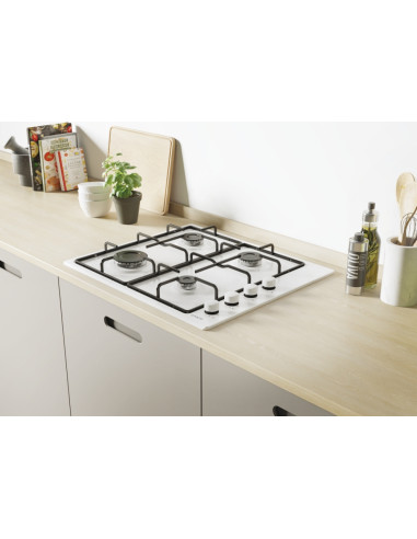 Candy Idea CHW6LWW Bianco Da incasso 60 cm Gas 4 Fornello(i)