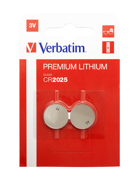 Verbatim Batterie a bottone al litio CR2025