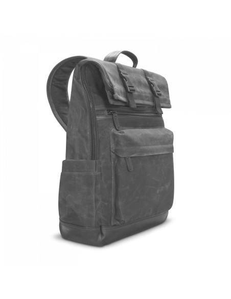 V7 CBXT16-CANVAS borsa per laptop 40,6 cm (16") Zaino Nero