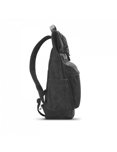 V7 CBXT16-CANVAS borsa per laptop 40,6 cm (16") Zaino Nero