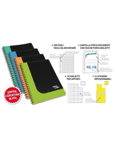 CF4 BLOCCO SPIRALATO BUSINESS CLASS