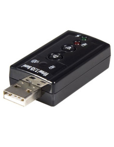 StarTech.com Scheda audio esterna adattatore audio USB Stereo Virtual 7.1