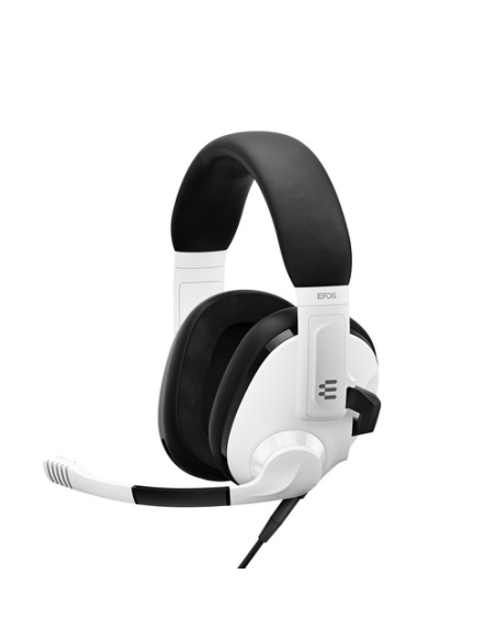 EPOS H3 Auricolare Cablato A Padiglione Gaming Nero, Bianco