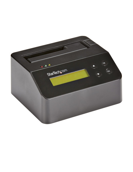 StarTech.com Docking Station per Hard Disk a Singolo Slot - Dock USB 3.0 Standalone con funzione Eraser e Sanificazione per HDD/