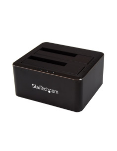 StarTech.com Docking Station a Doppio Bay SATA per 2x 2,5/3,5" SATA SSD/HDD - USB 3.0