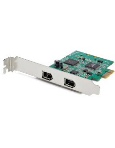 StarTech.com Scheda PCI Express FireWire a 2 porte - Adattatore PCIe FireWire 1394a