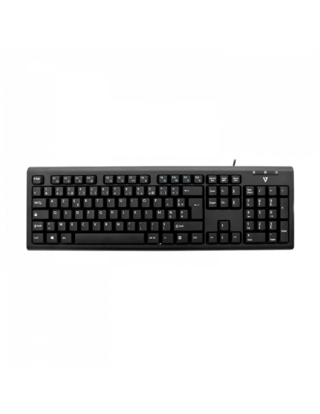 V7 Tastiera con cavo USB e adattatore PS2 – FR