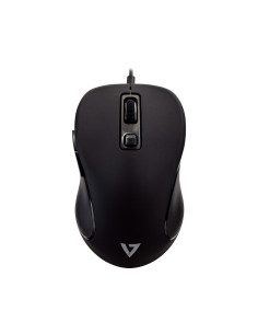 V7 Mouse con filo USB MU300 PRO a 6 pulsanti con DPI regolabili, nero