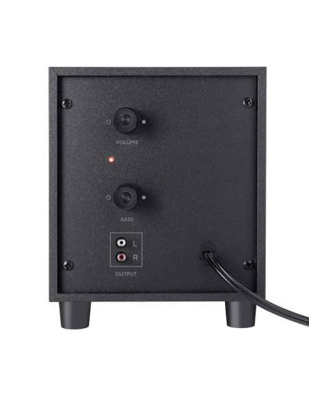 Trust Avora 2.1 set di altoparlanti 9 W PC Nero 2.1 canali 2-vie