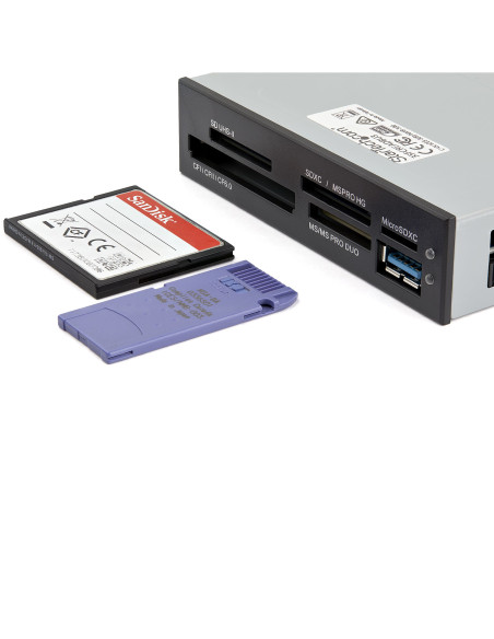StarTech.com Lettore interno di Schede memoria Flash USB 3.0 con supporto UHS-II