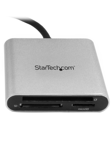 StarTech.com Lettore Multischede esterno per Flash Card SD/MMC/CF USB 3.1 ( Tipo-C ) Gen 1 (5Gbps)