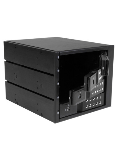 StarTech.com Sistema Backplane mobile per rack hot-swap portatili a 4 bay alloggiamenti per HDD SAS II / SATA III 3,5" - 6 Gbps