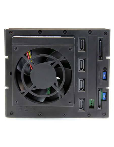 StarTech.com Sistema Backplane mobile per rack hot-swap portatili a 4 bay alloggiamenti per HDD SAS II / SATA III 3,5" - 6 Gbps