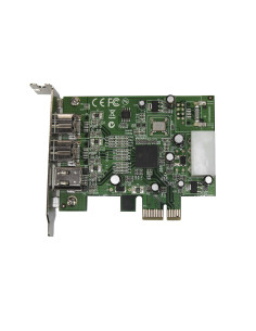 StarTech.com Scheda adattatore PCI Express FireWire 2b 1a 1394 a basso profilo - 3 porte 2