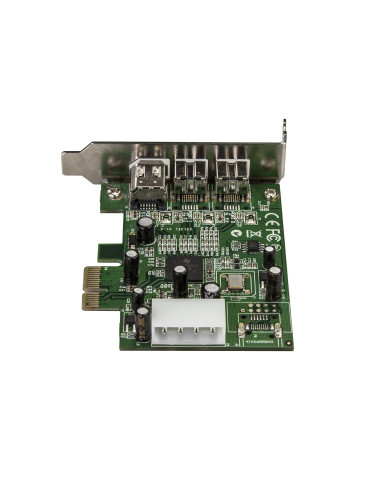 StarTech.com Scheda adattatore PCI Express FireWire 2b 1a 1394 a basso profilo - 3 porte