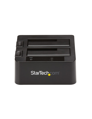 StarTech.com Box esterno USB 3.1 (10Gbps) a doppio alloggiamento da 2,5"/3,5" SATA SSD/HDD