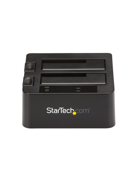 StarTech.com Box esterno USB 3.1 (10Gbps) a doppio alloggiamento da 2,5"/3,5" SATA SSD/HDD