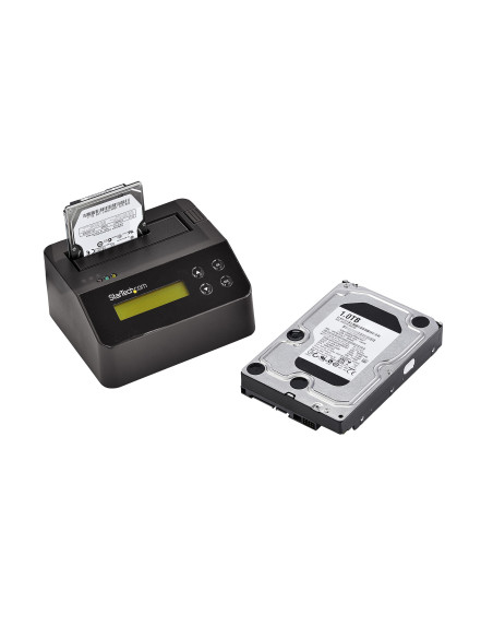 StarTech.com Docking Station per Hard Disk a Singolo Slot - Dock USB 3.0 Standalone con funzione Eraser e Sanificazione per HDD/