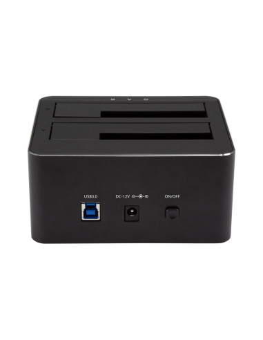 StarTech.com Docking Station a Doppio Bay SATA per 2x 2,5/3,5" SATA SSD/HDD - USB 3.0