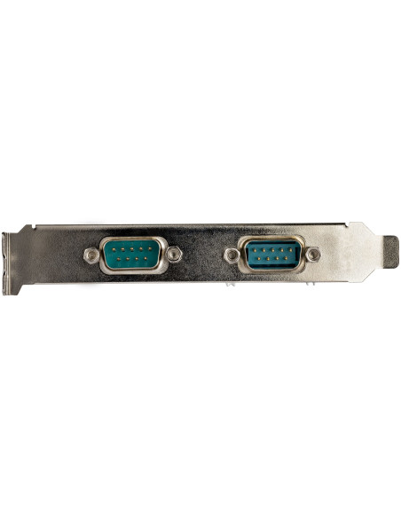 StarTech.com Scheda Seriale PCI Express con 2 Porte - Controller PCIe RS232 - 16950 UART - Scheda Seriale di Espansione DB9 a Pr