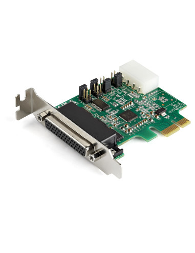 StarTech.com Scheda adattatore seriale PCI Express RS232 a 4 porte - Scheda controller host seriale PCIe RS232 - PCIe a seriale 