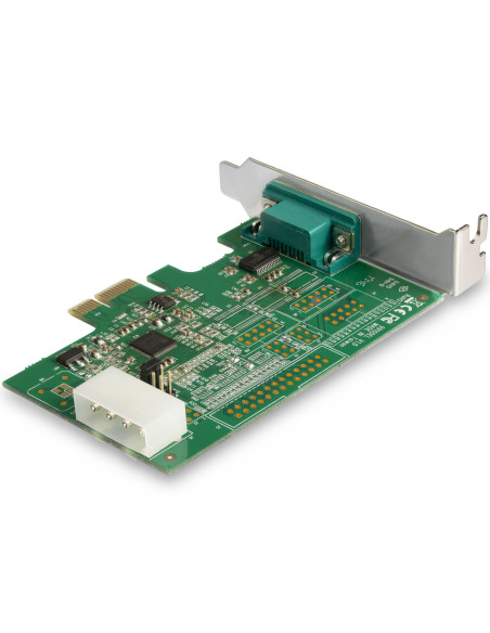 StarTech.com Scheda adattatore seriale PCI Express RS232 a 4 porte - Scheda controller host seriale PCIe RS232 - Scheda da PCIe 